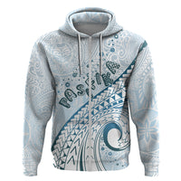 Pasifika Festival Zip Hoodie Tribal Pattern Blue Version LT01 Zip Hoodie Blue - Polynesian Pride