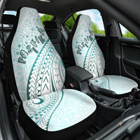 Pasifika Festival Car Seat Cover Tribal Pattern Teal Version