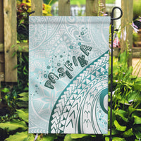 Pasifika Festival Garden Flag Tribal Pattern Teal Version LT01 Garden Flag Teal - Polynesian Pride