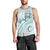 Pasifika Festival Men Tank Top Tribal Pattern Teal Version LT01 - Polynesian Pride