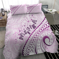 Pasifika Festival Bedding Set Tribal Pattern Lilac Version LT01 - Polynesian Pride