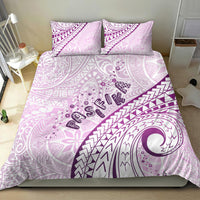 Pasifika Festival Bedding Set Tribal Pattern Lilac Version LT01 - Polynesian Pride
