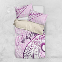 Pasifika Festival Bedding Set Tribal Pattern Lilac Version LT01 US Twin 172cm x 218cm Purple - Polynesian Pride
