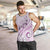 Pasifika Festival Men Tank Top Tribal Pattern Lilac Version LT01 Purple - Polynesian Pride