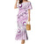 Pasifika Festival Mermaid Dress Tribal Pattern Lilac Version LT01 Women Purple - Polynesian Pride