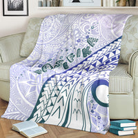 Pasifika Festival Blanket Tribal Pattern Violet Version LT01 - Polynesian Pride