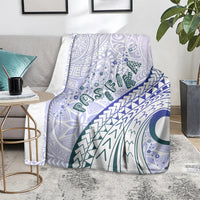 Pasifika Festival Blanket Tribal Pattern Violet Version LT01 - Polynesian Pride