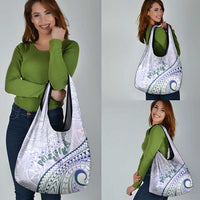 Pasifika Festival Grocery Bag Tribal Pattern Violet Version LT01 - Polynesian Pride