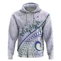Pasifika Festival Zip Hoodie Tribal Pattern Violet Version LT01 Pullover Hoodie Purple - Polynesian Pride
