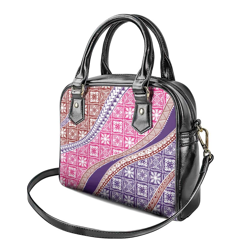 Hawaiian Quilt Pattern Shoulder Handbag Sweet Color Mixed LT01 - Polynesian Pride