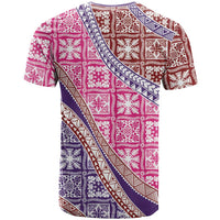 Hawaiian Quilt Pattern T Shirt Sweet Color Mixed - Polynesian Pride