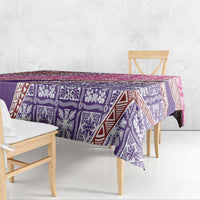Hawaiian Quilt Pattern Tablecloth Sweet Color Mixed LT01 - Polynesian Pride