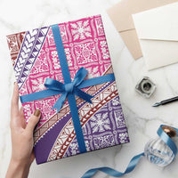 Hawaiian Quilt Pattern Wrapping Paper Sweet Color Mixed - Polynesian Pride