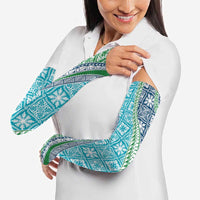 Hawaiian Quilt Pattern Arm Sleeves Fresh Color Mixed - Polynesian Pride