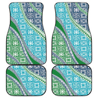 Hawaiian Quilt Pattern Car Mats Fresh Color Mixed - Polynesian Pride