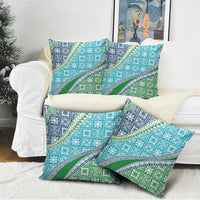Hawaiian Quilt Pattern Pillow Cover Fresh Color Mixed - Polynesian Pride