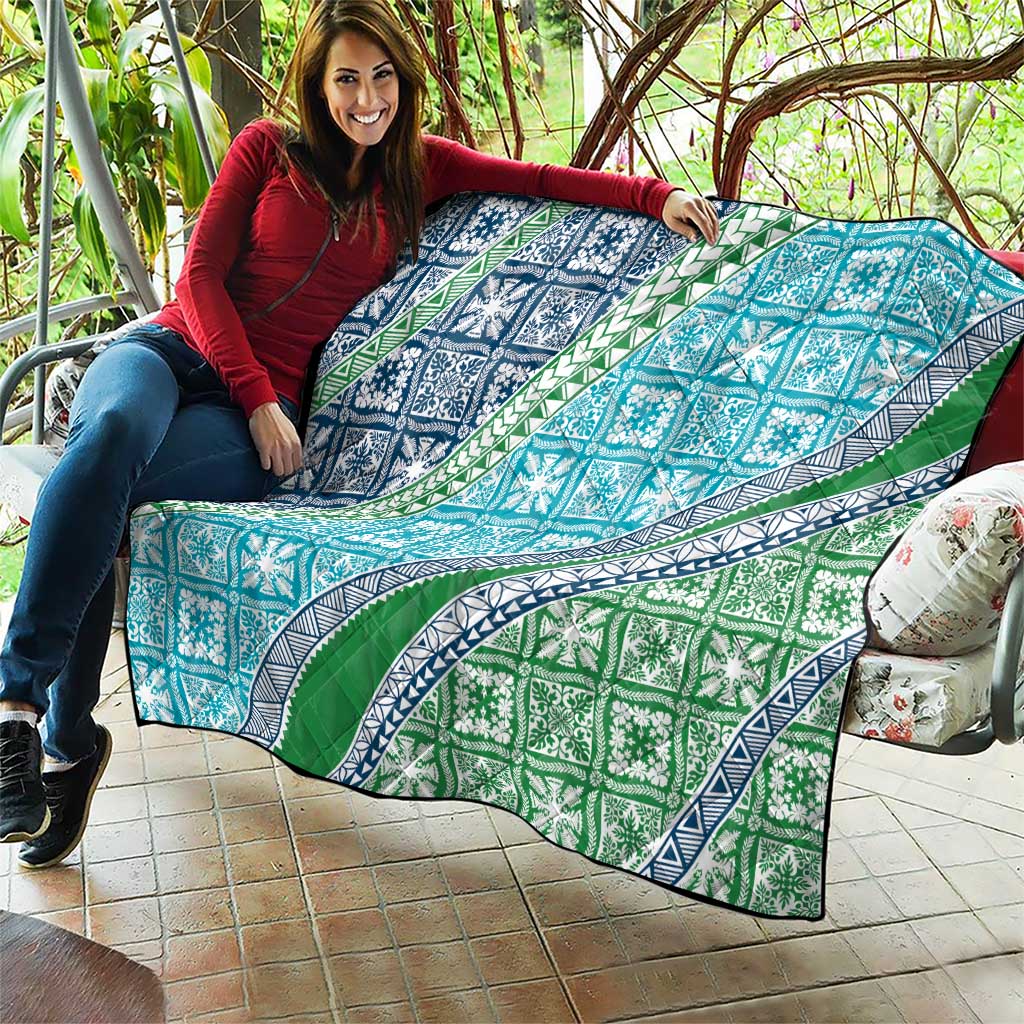 Hawaiian Quilt Pattern Quilt Fresh Color Mixed - Polynesian Pride