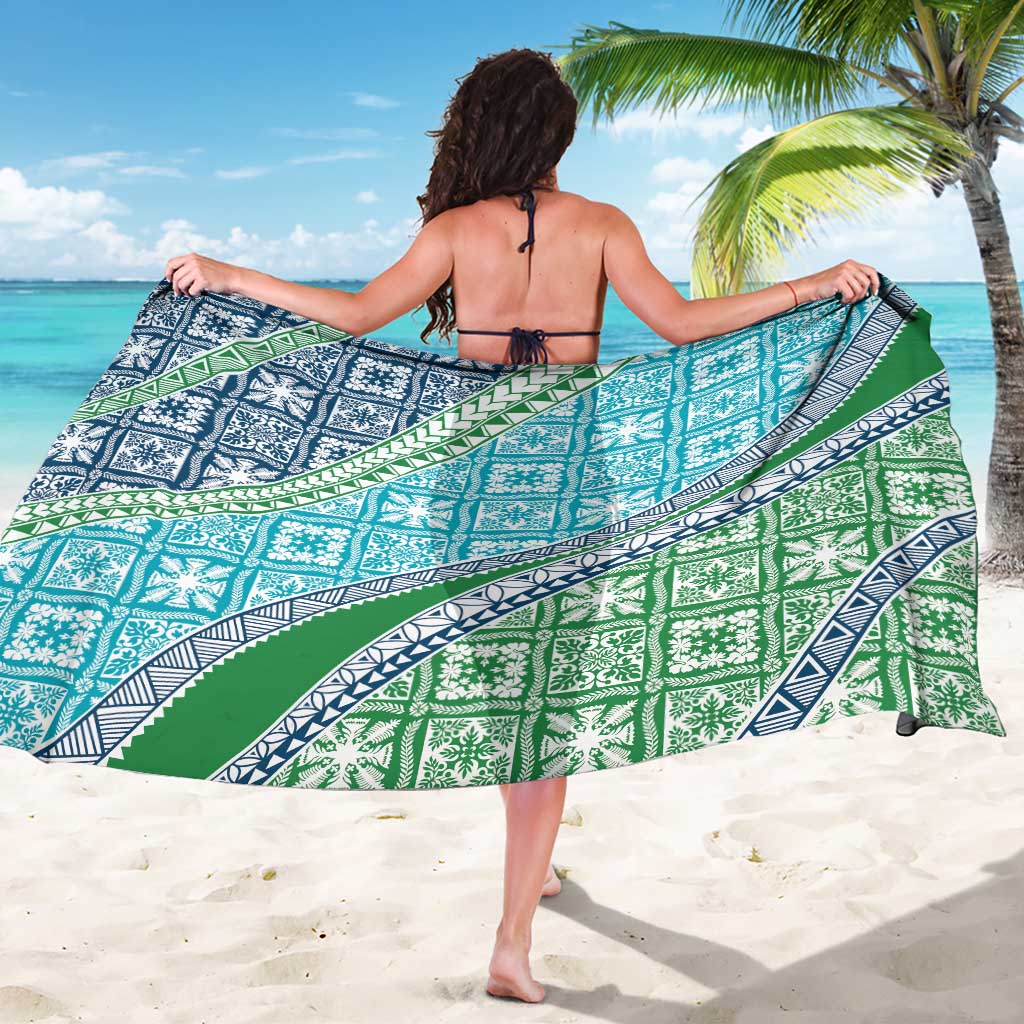 Hawaiian Quilt Pattern Sarong Fresh Color Mixed - Polynesian Pride