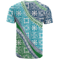 Hawaiian Quilt Pattern T Shirt Fresh Color Mixed - Polynesian Pride