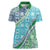 Hawaiian Quilt Pattern Women Polo Shirt Fresh Color Mixed - Polynesian Pride