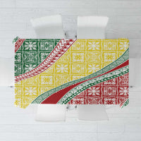 Hawaiian Quilt Pattern Tablecloth Special Color Mixed LT01 Multicolor - Polynesian Pride