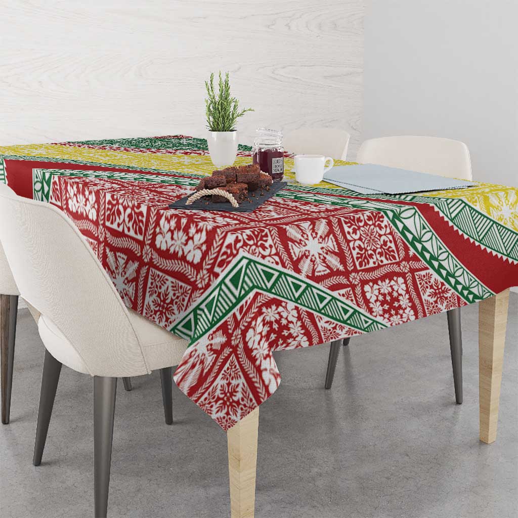 Hawaiian Quilt Pattern Tablecloth Special Color Mixed LT01 - Polynesian Pride