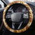 Fiji Masi Steering Wheel Cover Bula Fijian Masi Tapa Vintage Style