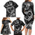 Polynesian Turtle Valentine Family Matching Long Sleeve Bodycon Dress and Hawaiian Shirt You And Me Hibiscus Heart LT01 - Polynesian Pride