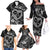 Polynesian Turtle Valentine Family Matching Off Shoulder Long Sleeve Dress and Hawaiian Shirt You And Me Hibiscus Heart LT01 - Polynesian Pride