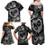 Polynesian Turtle Valentine Family Matching Off Shoulder Maxi Dress and Hawaiian Shirt You And Me Hibiscus Heart LT01 - Polynesian Pride