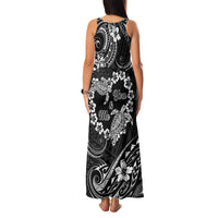 Polynesian Turtle Valentine Family Matching Tank Maxi Dress and Hawaiian Shirt You And Me Hibiscus Heart LT01 - Polynesian Pride