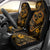 Polynesian Turtle Valentine Car Seat Cover You And Me Gold Hibiscus Heart LT01 - Polynesian Pride