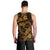 Polynesian Turtle Valentine Men Tank Top You And Me Gold Hibiscus Heart LT01 - Polynesian Pride