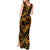 Polynesian Turtle Valentine Tank Maxi Dress You And Me Gold Hibiscus Heart LT01 - Polynesian Pride