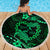 Polynesian Turtle Valentine Beach Blanket You And Me Green Hibiscus Heart LT01 - Polynesian Pride