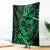 Polynesian Turtle Valentine Blanket You And Me Green Hibiscus Heart LT01 Green - Polynesian Pride