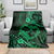 Polynesian Turtle Valentine Blanket You And Me Green Hibiscus Heart LT01 - Polynesian Pride