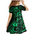 Polynesian Turtle Valentine Family Matching Mermaid Dress and Hawaiian Shirt You And Me Green Hibiscus Heart LT01 - Polynesian Pride