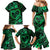 Polynesian Turtle Valentine Family Matching Mermaid Dress and Hawaiian Shirt You And Me Green Hibiscus Heart LT01 - Polynesian Pride