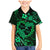 Polynesian Turtle Valentine Family Matching Mermaid Dress and Hawaiian Shirt You And Me Green Hibiscus Heart LT01 Son's Shirt Green - Polynesian Pride