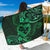 Polynesian Turtle Valentine Sarong You And Me Green Hibiscus Heart LT01 One Size 44 x 66 inches Green - Polynesian Pride