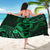 Polynesian Turtle Valentine Sarong You And Me Green Hibiscus Heart LT01 - Polynesian Pride