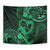 Polynesian Turtle Valentine Tapestry You And Me Green Hibiscus Heart LT01 - Polynesian Pride