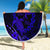 Polynesian Turtle Valentine Beach Blanket You And Me Navy Blue Hibiscus Heart LT01 - Polynesian Pride