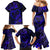 Polynesian Turtle Valentine Family Matching Mermaid Dress and Hawaiian Shirt You And Me Navy Blue Hibiscus Heart LT01 - Polynesian Pride