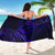 Polynesian Turtle Valentine Sarong You And Me Navy Blue Hibiscus Heart LT01 - Polynesian Pride