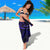 Polynesian Turtle Valentine Sarong You And Me Navy Blue Hibiscus Heart LT01 - Polynesian Pride