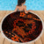 Polynesian Turtle Valentine Beach Blanket You And Me Orange Hibiscus Heart LT01 - Polynesian Pride