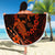 Polynesian Turtle Valentine Beach Blanket You And Me Orange Hibiscus Heart LT01 - Polynesian Pride