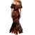 Polynesian Turtle Valentine Mermaid Dress You And Me Orange Hibiscus Heart LT01 - Polynesian Pride